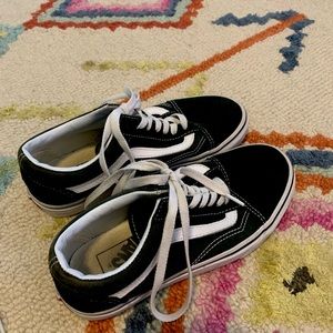 Black Vans Size 6